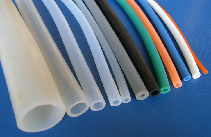 Silicone rubber tube